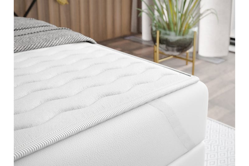 Laggano Kontinentalsäng 180x200 cm + Bäddmadrass - Svart - Möbler - Säng - Kontinentalsäng