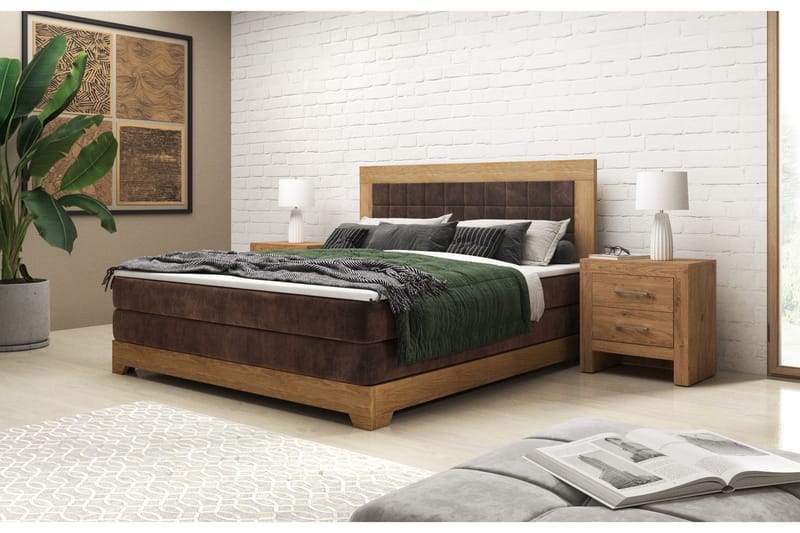 Lax Komplett Sängpaket 140x200 cm - Komplett sängpaket - Kontinentalsäng - Dubbelsäng
