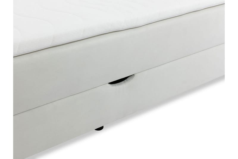 Lillsel Kontinentalsäng 160x200 cm med Sänggavel Tvättbar - Grå - Kontinentalsäng