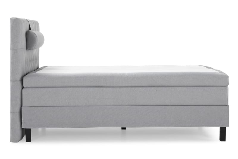 Lucky Komplett Sängpaket 120x200 Latex Diamant Sänggavel - Nackkudde Stor Mellangrå - Möbler - Säng - Kontinentalsäng