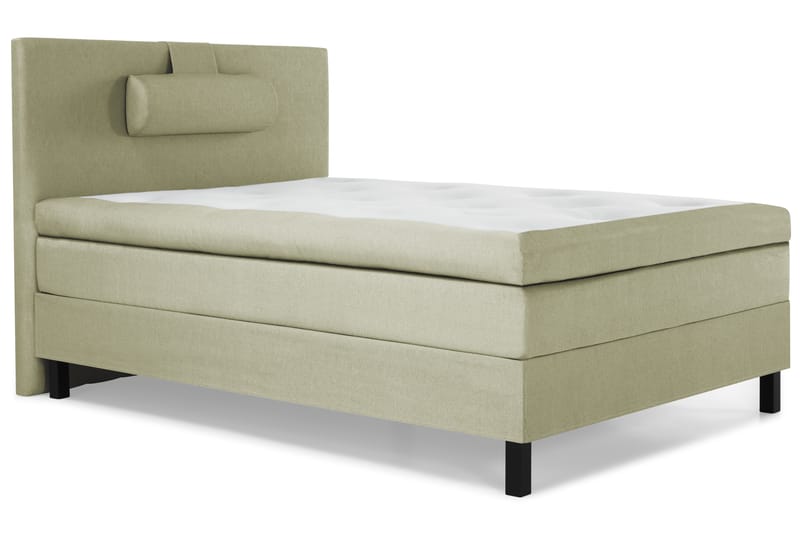 Lucky Komplett Sängpaket 120x200 Latex Slät Sänggavel  Na - Nackkudde Stor Grön - Möbler - Säng - Komplett sängpaket