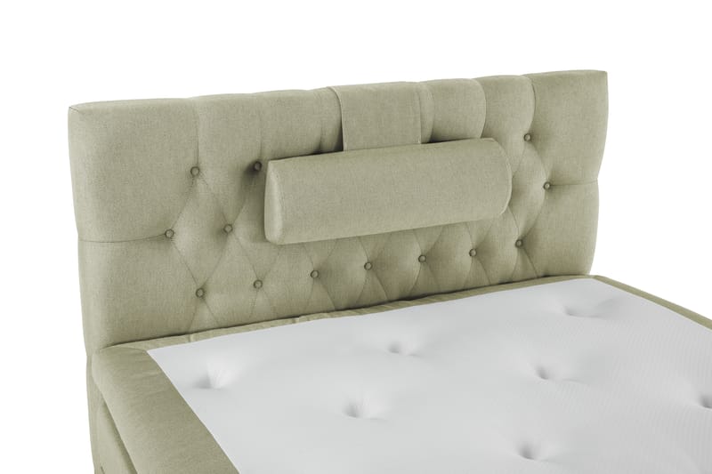 Lucky Komplett Sängpaket 120x200 Memory Diamant Sänggavel - Nackkudde Stor Grön - Möbler - Säng - Komplett sängpaket