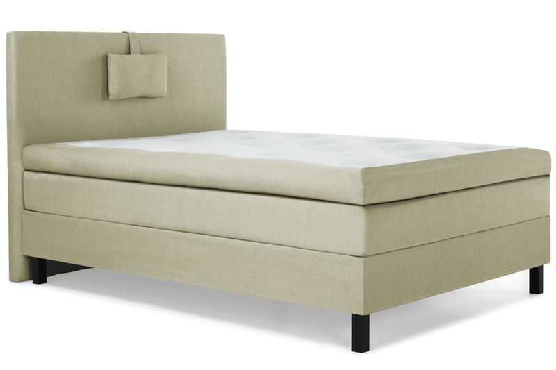 Lucky Komplett Sängpaket 120x200 Memory Slät Sänggavel  N - Nackkudde Liten Grön - Möbler - Säng - Kontinentalsäng