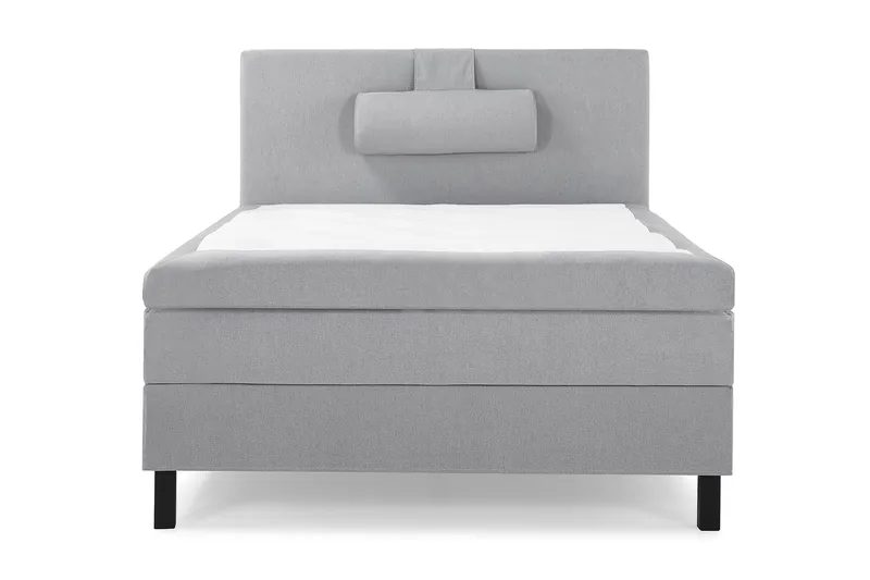 Lucky Komplett Sängpaket 120x200 Memory Slät Sänggavel  N - Nackkudde Stor Mellangrå - Möbler - Säng - Kontinentalsäng