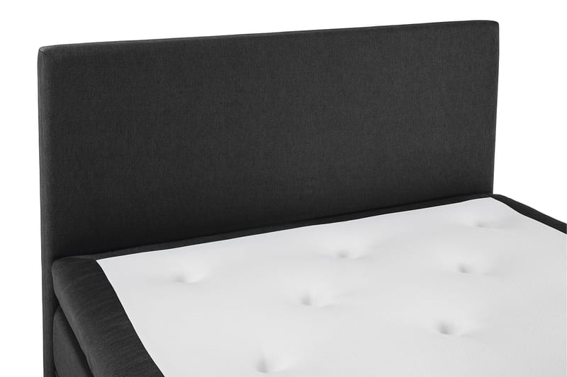 Lucky Komplett Sängpaket 120x200 Memory Slät Sänggavel  S - Svart/Grå - Möbler - Säng - Kontinentalsäng