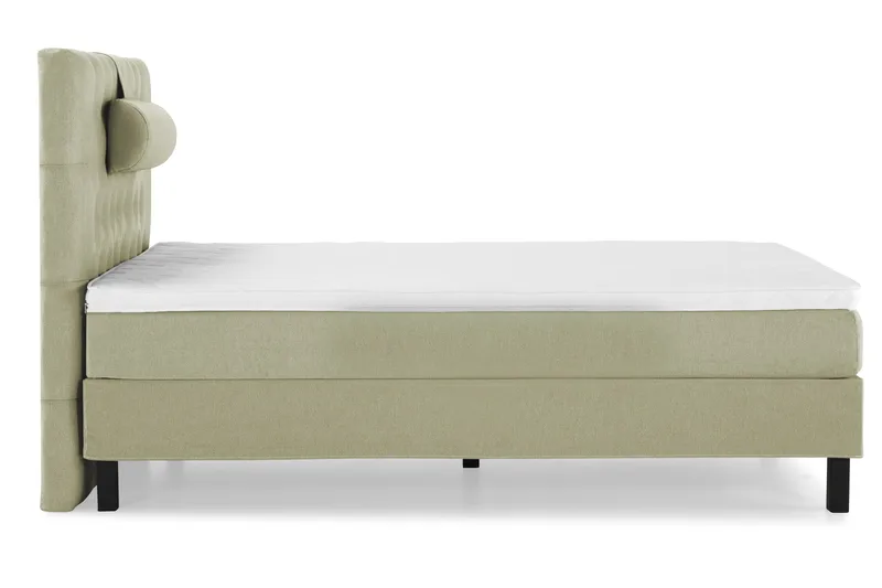 Lucky Komplett Sängpaket 120x200 Skum Diamant Sänggavel - Nackkudde Stor Grön - Möbler - Säng - Kontinentalsäng