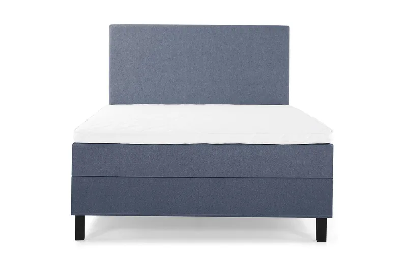 Lucky Komplett Sängpaket 120x200 Skum Slät Sänggavel  Mör - Mörkblå - Möbler - Säng - Kontinentalsäng