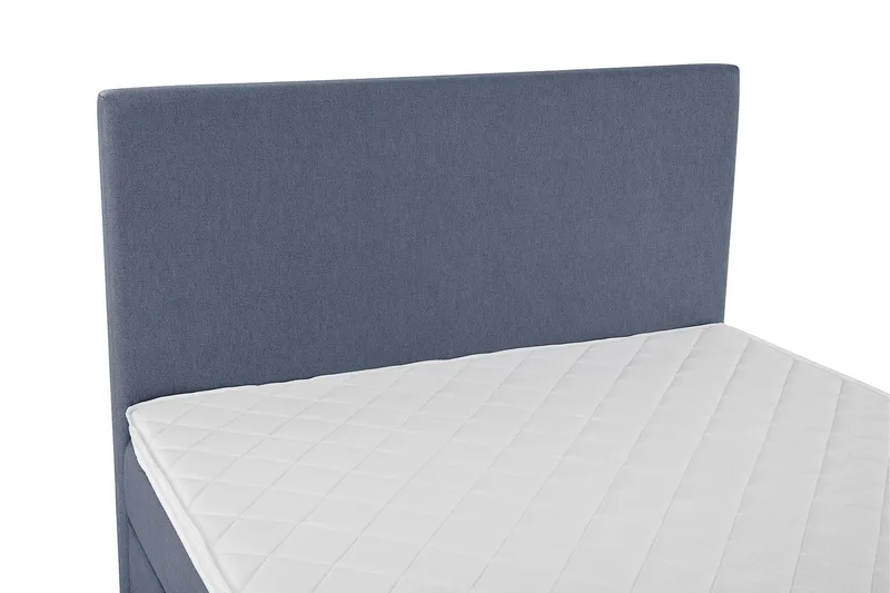 Lucky Komplett Sängpaket 120x200 Skum Slät Sänggavel  Mör - Mörkblå - Möbler - Säng - Kontinentalsäng