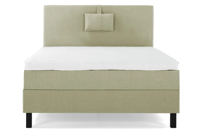 Lucky Komplett Sängpaket 120x200 Skum Slät Sänggavel  Nac - Nackkudde Liten Grön - Möbler - Säng - Kontinentalsäng