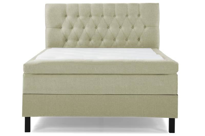 Lucky Komplett Sängpaket 120x200 Polyeter Diamant Sänggavel - Grön - Möbler - Säng - Komplett sängpaket