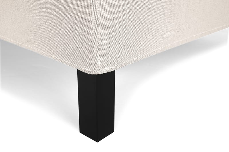 Lucky Komplett Sängpaket 120x200 Polyeter Diamant Sänggavel - Beige - Komplett sängpaket - Kontinentalsäng