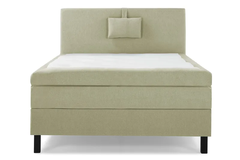 Lucky Komplett Sängpaket 120x200 Polyeter Slät Sänggavel - Nackkudde Liten Grön - Möbler - Säng - Kontinentalsäng