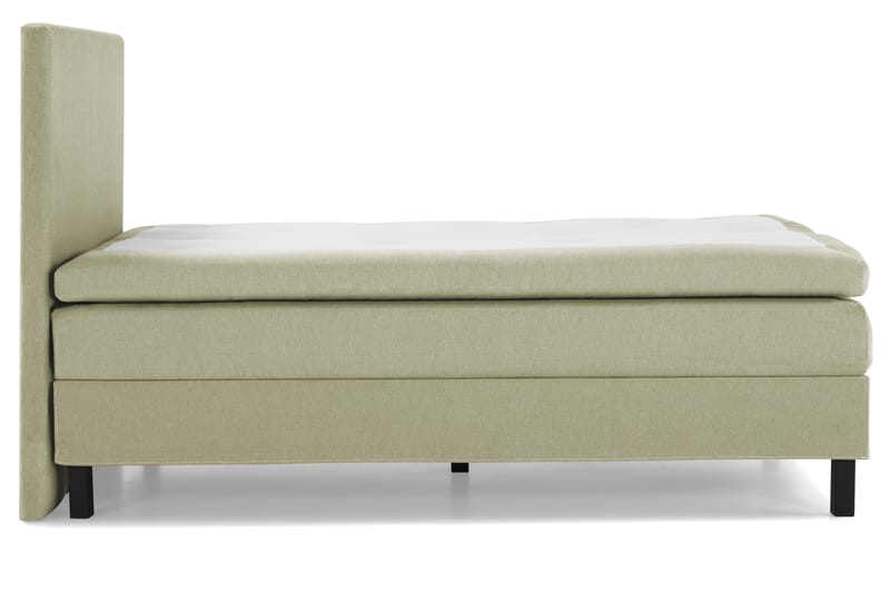 Lucky Komplett Sängpaket 120x200 Polyeter Slät Sänggavel - Grön - Möbler - Säng - Komplett sängpaket