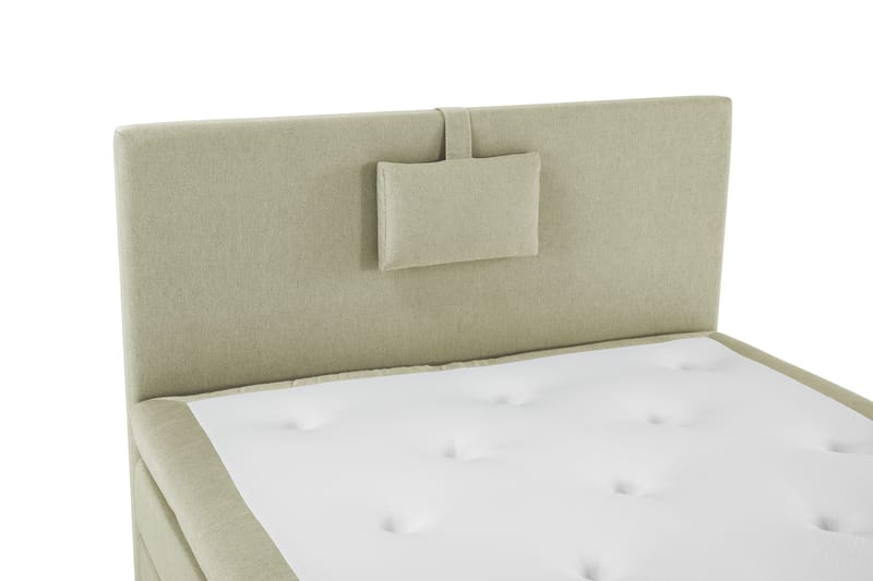 Lucky Komplett Sängpaket 120x200 Polyeter Slät Sänggavel - Nackkudde Liten Grön - Möbler - Säng - Kontinentalsäng