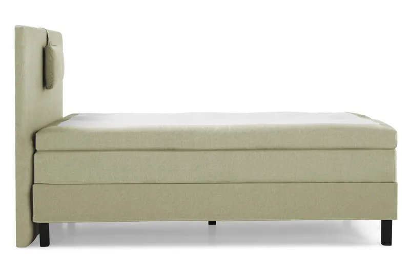 Lucky Komplett Sängpaket 120x200 Polyeter Slät Sänggavel - Nackkudde Liten Grön - Möbler - Säng - Kontinentalsäng