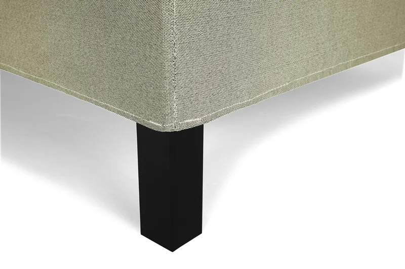 Lucky Komplett Sängpaket 140x200 Polyeter Slät Sänggavel - Nackkudde Liten Grön - Möbler - Säng - Kontinentalsäng
