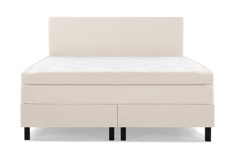 Lucky Komplett Sängpaket 160x200 Latex Slät Sänggavel - Beige - Möbler - Säng - Komplett sängpaket