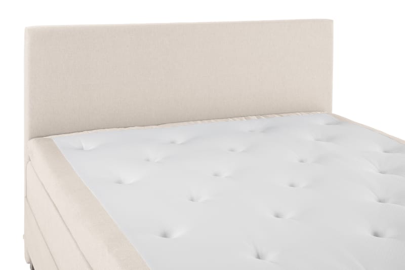 Lucky Komplett Sängpaket 160x200 Latex Slät Sänggavel - Beige - Möbler - Säng - Komplett sängpaket