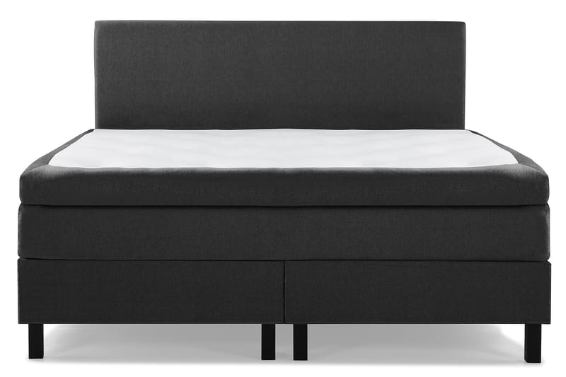 Lucky Komplett Sängpaket 160x200 Latex Slät - Svart/Grå - Möbler - Säng - Komplett sängpaket