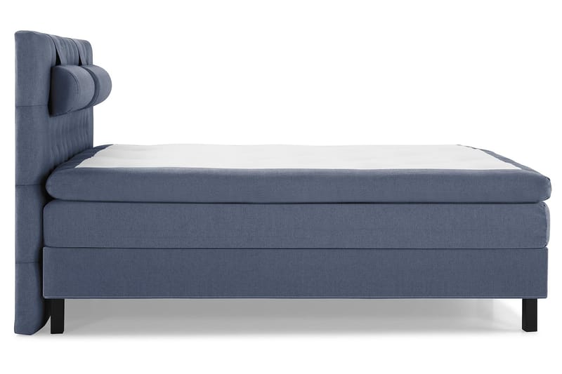 Lucky Komplett Sängpaket 160x200 Memory Diamant Sänggavel - Nackkudde Stor Mörkblå - Komplett sängpaket - Kontinentalsäng - Dubbelsäng