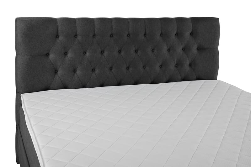 Lucky Komplett Sängpaket 160x200 Skum Diamant - Svart/Grå - Möbler - Säng - Komplett sängpaket