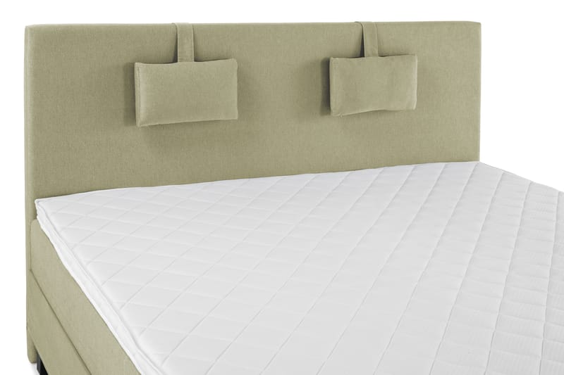 Lucky Komplett Sängpaket 160x200 Skum Slät Sänggavel - Nackkudde Liten Grön - Möbler - Säng - Komplett sängpaket