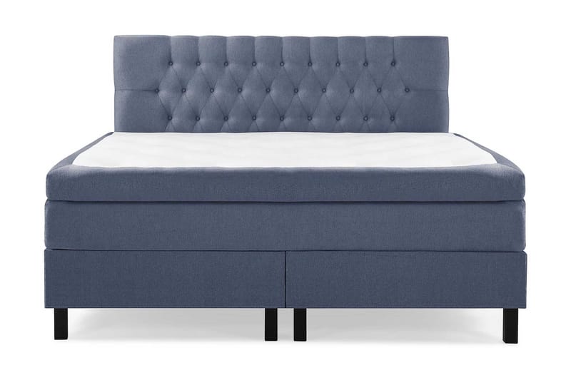 Lucky Komplett Sängpaket 160x200 Polyeter Diamant - Mörkblå - Möbler - Säng - Komplett sängpaket