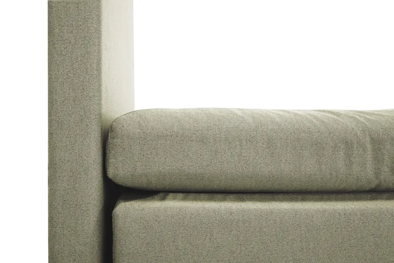 Lucky Komplett Sängpaket 160x200 Polyeter Slät Sänggavel - Nackkudde Liten Grön - Möbler - Säng - Kontinentalsäng