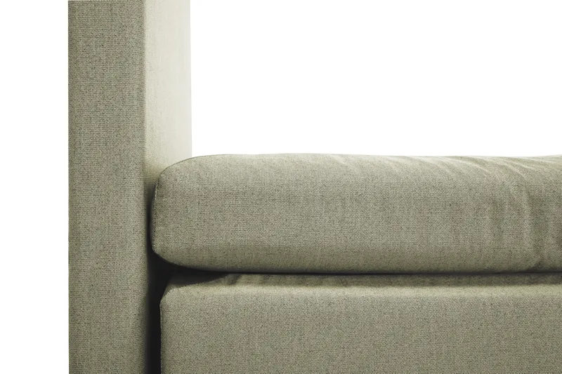 Lucky Komplett Sängpaket 160x200 Polyeter Slät Sänggavel - Nackkudde Liten Grön - Möbler - Säng - Kontinentalsäng