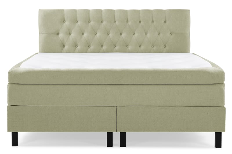 Lucky Komplett Sängpaket 180x200 Latex Diamant Sänggavel - Grön - Möbler - Säng - Komplett sängpaket
