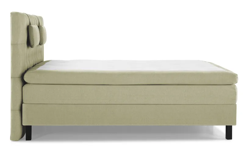 Lucky Komplett Sängpaket 180x200 Latex Diamant Sänggavel - Nackkudde Liten Grön - Möbler - Säng - Kontinentalsäng