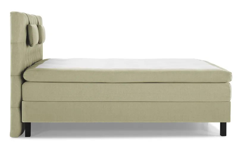 Lucky Komplett Sängpaket 180x200 Latex Diamant Sänggavel - Nackkudde Liten Grön - Möbler - Säng - Kontinentalsäng