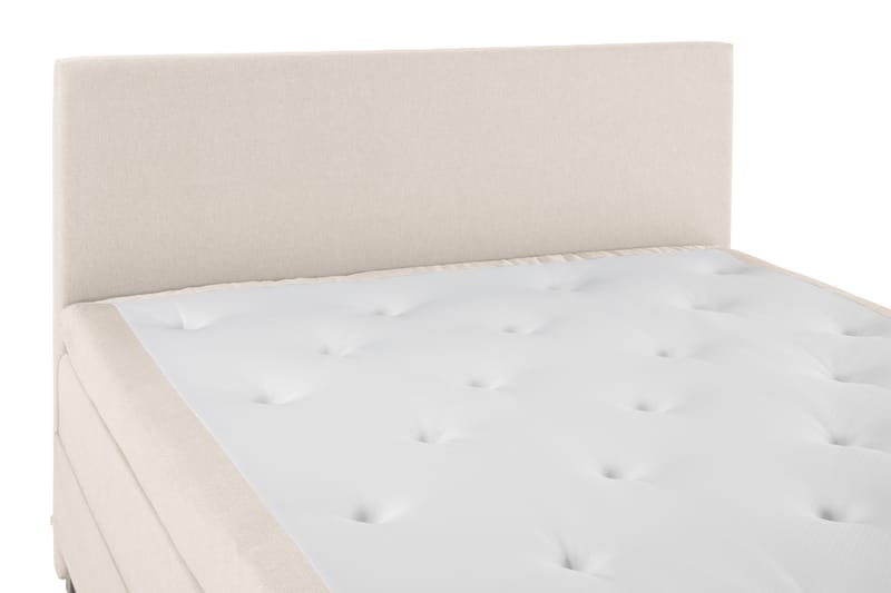 Lucky Komplett Sängpaket 180x200 Latex Slät Sänggavel - Beige - Möbler - Säng - Komplett sängpaket