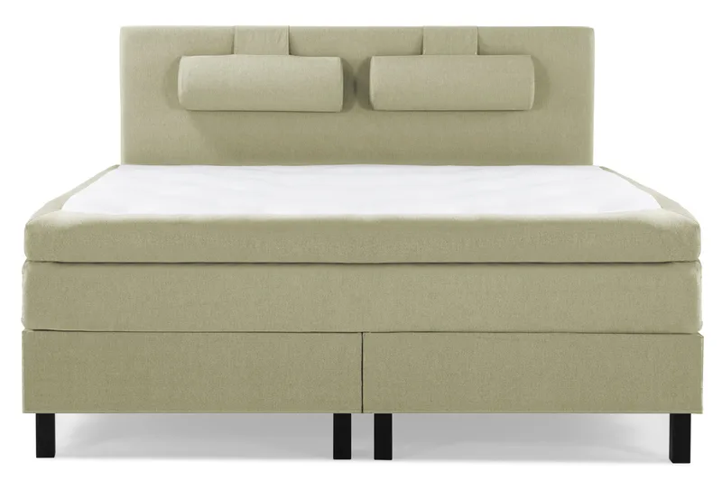 Lucky Komplett Sängpaket 180x200 Latex Slät Sänggavel - Nackkudde Stor Grön - Möbler - Säng - Kontinentalsäng