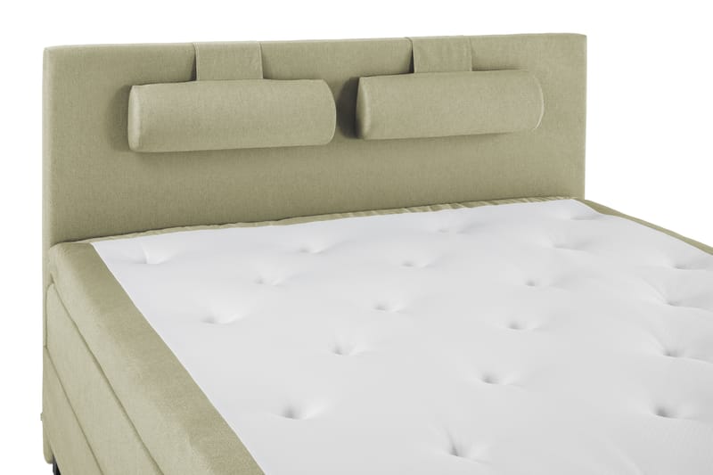 Lucky Komplett Sängpaket 180x200 Latex Slät Sänggavel - Nackkudde Stor Grön - Möbler - Säng - Kontinentalsäng