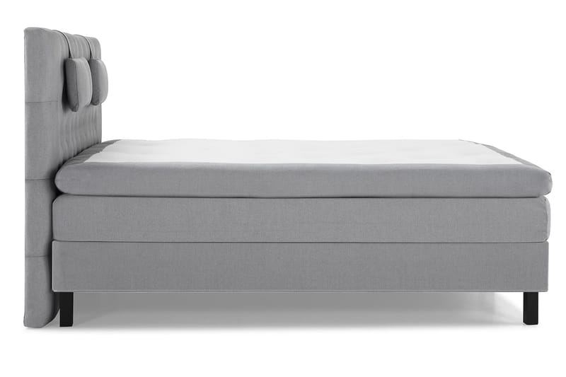Lucky Komplett Sängpaket 180x200 Memory Diamant - Nackkudde Liten Mellangrå - Möbler - Säng - Kontinentalsäng