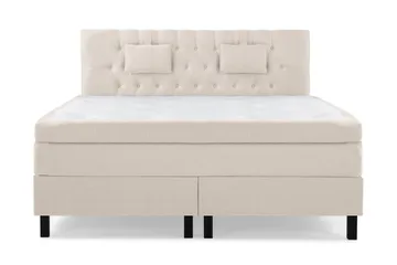 Lucky Komplett Sängpaket 180x200 Memory Slät Sänggavel  B