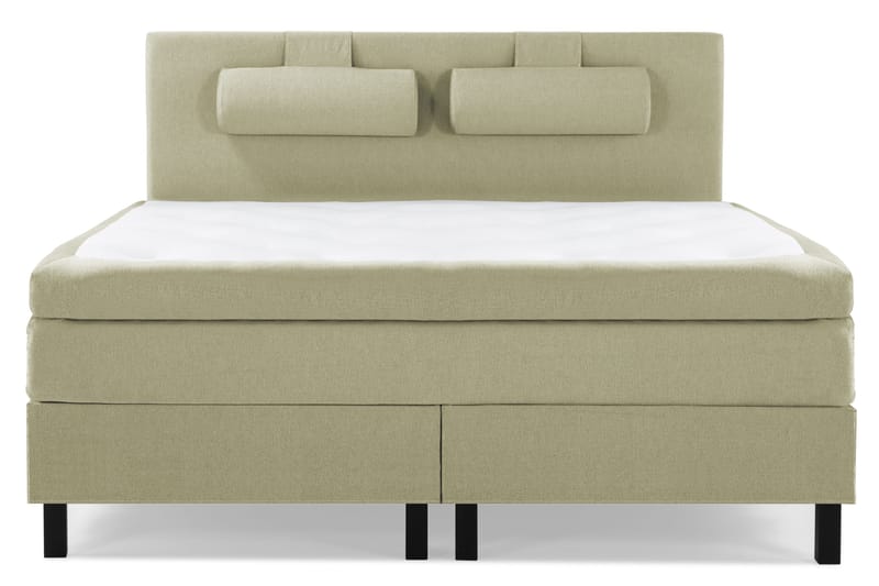 Lucky Komplett Sängpaket 180x200 Memory Slät Sänggavel - Nackkudde Stor Grön - Möbler - Säng - Kontinentalsäng