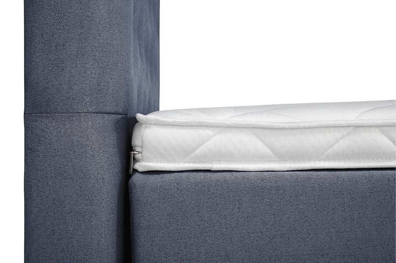 Lucky Komplett Sängpaket 180x200 Skum Diamant Sänggavel - Mörkblå - Möbler - Säng - Kontinentalsäng