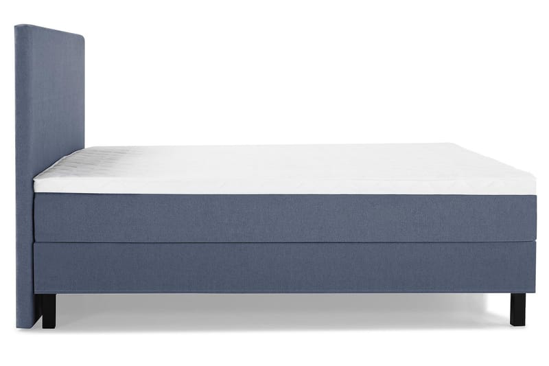 Lucky Komplett Sängpaket 180x200 Skum Slät Sänggavel - Mörkblå - Möbler - Säng - Kontinentalsäng
