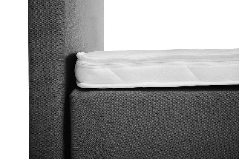 Lucky Komplett Sängpaket 180x200 Skum Slät - Svart/Grå - Möbler - Säng - Kontinentalsäng