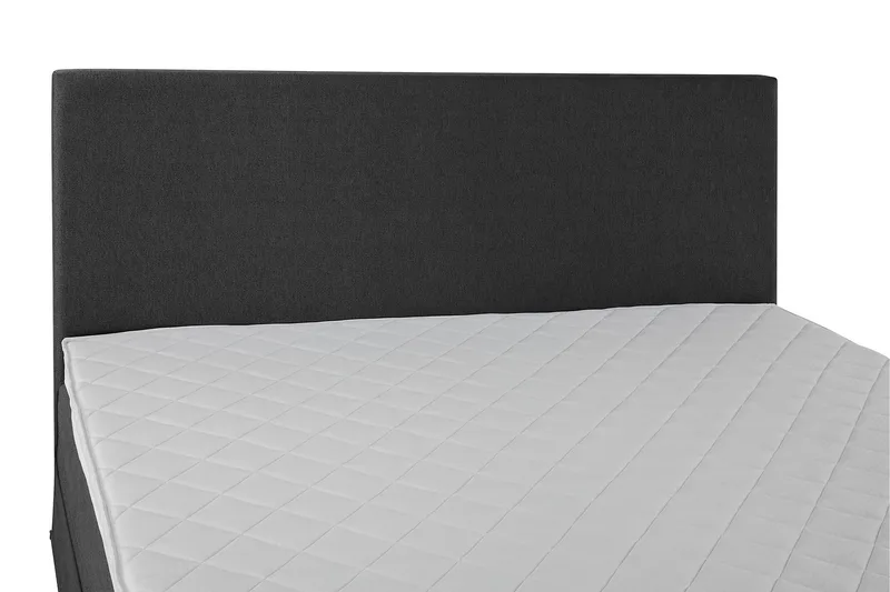 Lucky Komplett Sängpaket 180x200 Skum Slät - Svart/Grå - Möbler - Säng - Kontinentalsäng