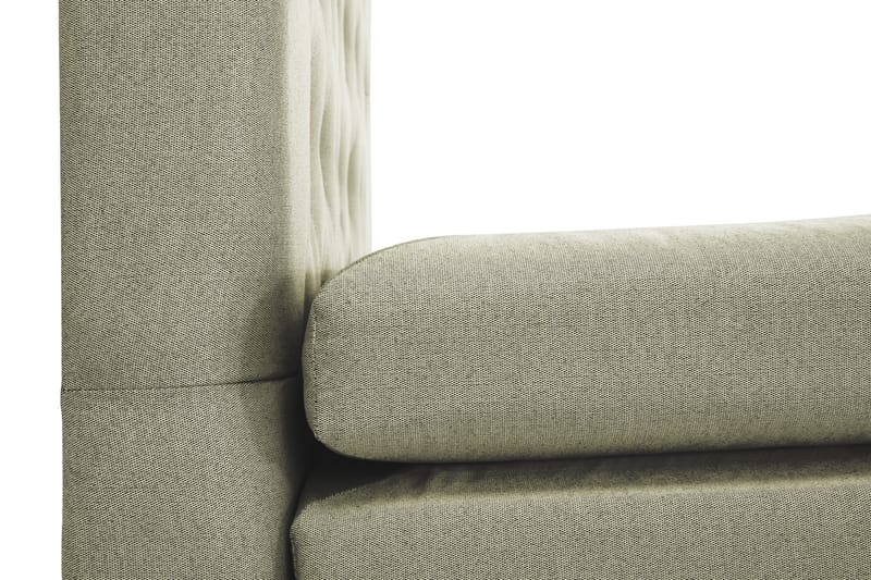Lucky Komplett Sängpaket 180x200 Polyeter Diamant Sänggavel - Nackkudde Liten Grön - Möbler - Säng - Kontinentalsäng