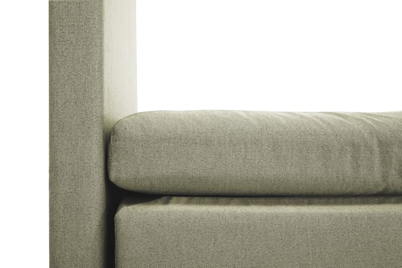 Lucky Komplett Sängpaket 180x200 Polyeter Slät Sänggavel - Grön - Möbler - Säng - Kontinentalsäng