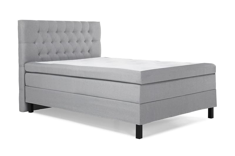 Lucky Kontinentalsäng 120x200 cm - Mellangrå - Möbler - Säng - Kontinentalsäng