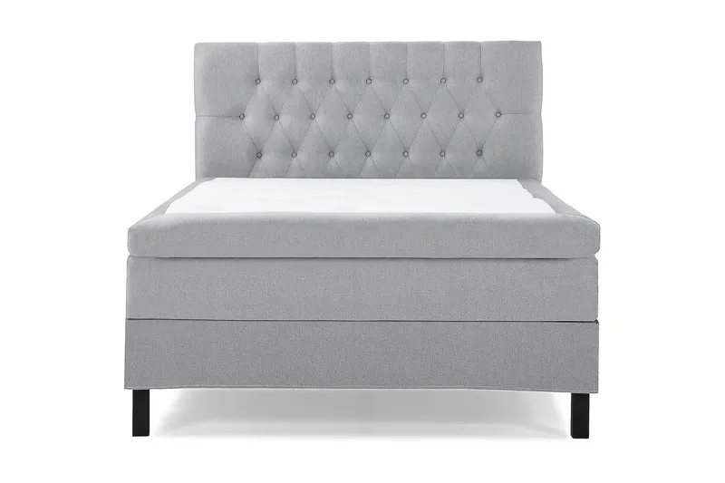Lucky Kontinentalsäng 120x200 cm - Mellangrå - Möbler - Säng - Kontinentalsäng