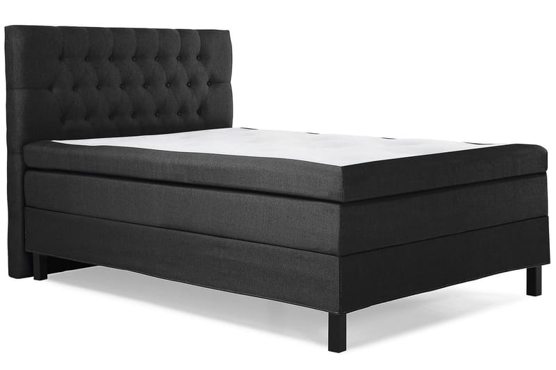 Lucky Kontinentalsäng 120x200 Memory - Svart/Grå - Möbler - Säng - Kontinentalsäng