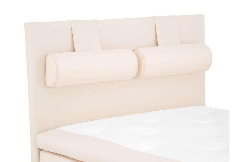 Lucky Kontinentalsäng 120x200Memorymadrass  Beige - Beige - Möbler - Säng - Kontinentalsäng