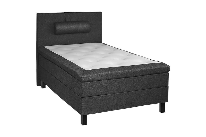 Lucky Kontinentalsäng 120x200Polyeter - Svart/Grå - Möbler - Säng - Komplett sängpaket
