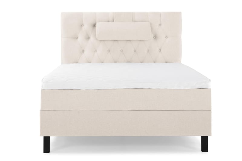 Lucky Kontinentalsäng 120x200Skum - Beige - Möbler - Säng - Komplett sängpaket